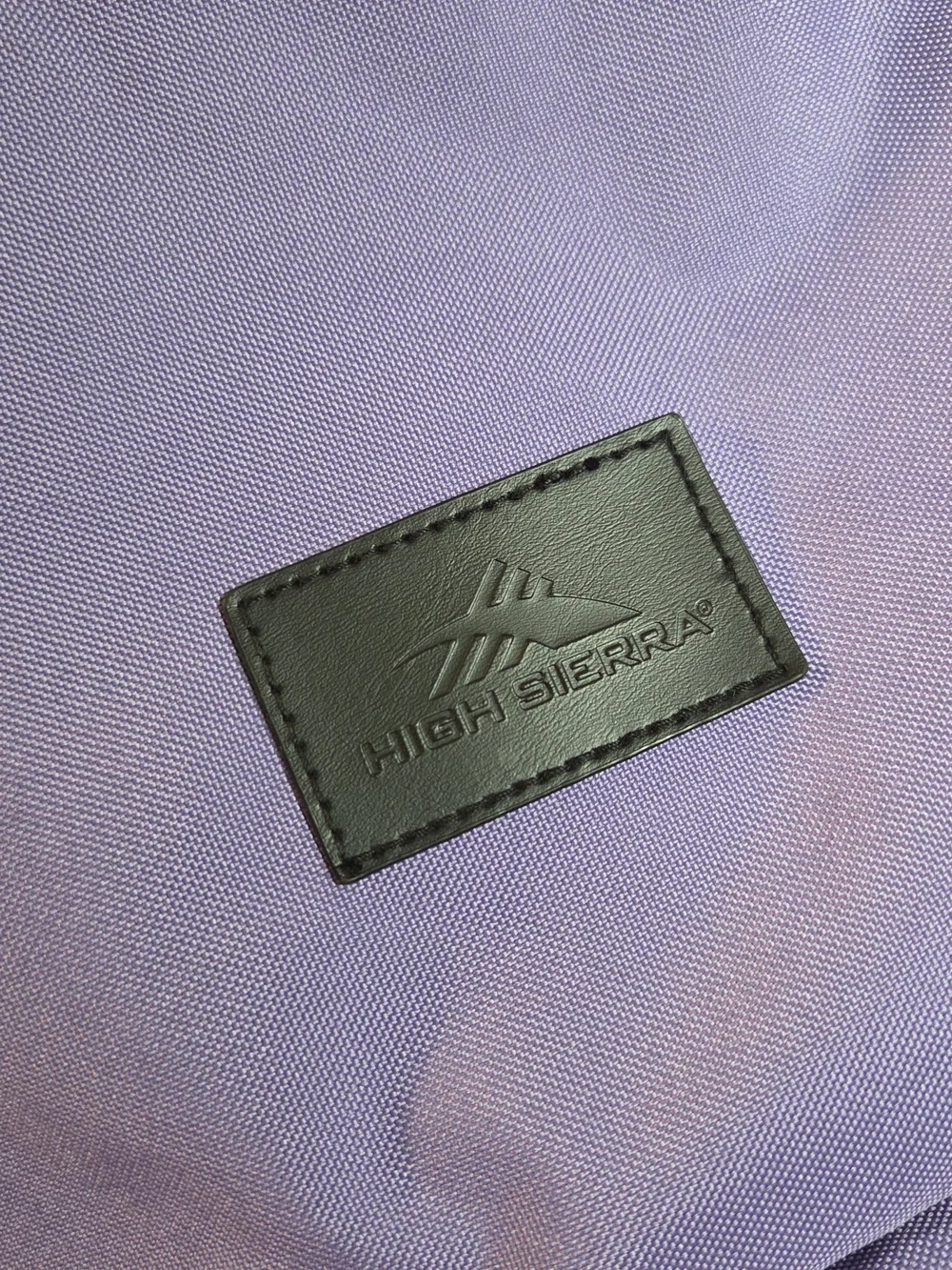 High Sierra - Purple Backpack with Mesh Side Pockets